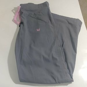 Urbane sport zip pocket scrub pants